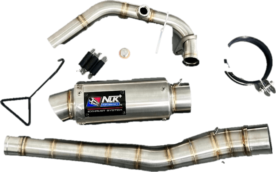 NLK EXHAUST PIPE OPEN LC4S/LC5S (STAINLESS STEEL)