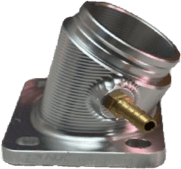 NLK INTAKE PIPE LC135 (OVAL)(CNC-CHROME)