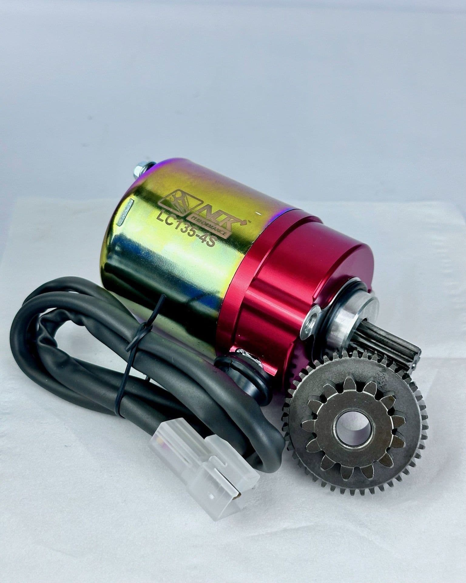 NLK RACING STARTER MOTOR WITH GEAR (LC135/RSX150/LC5S/Y15ZR)