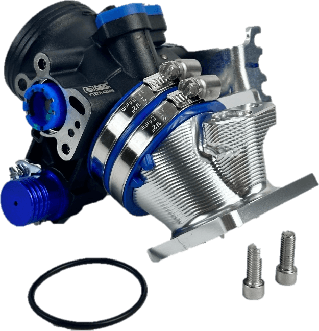NLK THROTTLE BODY Y15ZR DOUBLE INJECTOR + CNC INTAKE